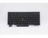 Lenovo Notebook Tastatur CMSK-CS20 Schwarz ohne Hintergrundbeleuchtung CHY Europäisches Englisch für Lenovo ThinkPad X13 (20UF/20UG)