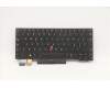 Lenovo Notebook Tastatur CMSK-CS20 Schwarz, beleuchtet, LTN Italienisch für Lenovo ThinkPad X13 (20UF/20UG)