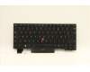 Lenovo Notebook Tastatur CMSK-CS20 Schwarz mit Hintergrundbeleuchtung PMX Französisch für Lenovo ThinkPad X13 (20T2/20T3)
