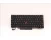 Lenovo Notebook Tastatur CMSK-CS20 Schwarz-Blau PMX Portugiesisch für Lenovo ThinkPad X13 (20UF/20UG)