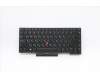 Lenovo Tastatur CMFL-CS20 Schwarz, ohne Hintergrundbeleuchtung CHY Hebräisch für Lenovo ThinkPad P14s Gen 1 (20Y1/20Y2)