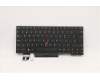 Lenovo Notebook-Tastatur CMFL-CS20, Schwarz, ohne Hintergrundbeleuchtung, PMX 058 Französisch für Lenovo ThinkPad P14s Gen 1 (20Y1/20Y2)