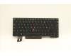 Lenovo Notebook-Tastatur CMFL-CS20, Schwarz, ohne Hintergrundbeleuchtung, PMX Französisch für Lenovo ThinkPad P14s Gen 2 (20VX/20VY)