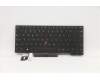 Lenovo Notebook Tastatur CMFL-CS20, Schwarz-Blau, mit Hintergrundbeleuchtung, Portugiesisch für Lenovo ThinkPad P14s Gen 1 (20Y1/20Y2)
