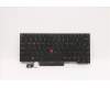Lenovo Notebook Tastatur CMFL-CS20, Schwarz-Blau, mit Hintergrundbeleuchtung, Koreanisch für Lenovo ThinkPad P14s Gen 1 (20Y1/20Y2)