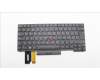 Lenovo Notebook Tastatur CMFL-CS20, Schwarz-Blau, ohne Hintergrundbeleuchtung, Spanisch für Lenovo ThinkPad P14s Gen 1 (20Y1/20Y2)