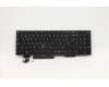 Lenovo Notebook Tastatur CMNM-CS20, Schwarz, ohne Hintergrundbeleuchtung, LTN, Französisch (058) für Lenovo ThinkPad P15s Gen 2 (20W6/20W7)