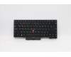 Lenovo Notebook Tastatur CS20L, volle Tastatur, LTN, ohne Hintergrundbeleuchtung, Russisch für Lenovo ThinkPad L14 Gen 2 (20X1/20X2)