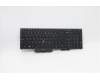 Lenovo Notebook-Tastatur CS20 CHY mit Pointing Stick, Englisches Layout, Schwarz, mit Hintergrundbeleuchtung für Lenovo ThinkPad T15p Gen 2 (21A7/21A8)