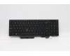Lenovo Notebook-Tastatur CS20 TRI mit Pointing Stick, Euro-Englisches Layout, Schwarz, mit Hintergrundbeleuchtung für Lenovo ThinkPad T15p Gen 2 (21A7/21A8)