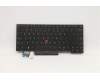 Lenovo Notebook Tastatur CS20 FL-HC PMX hintergrundbeleuchtet Schwarz Indisches Englisch für Lenovo ThinkPad T14 Gen 2 (20W0/20W1)