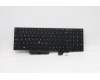 Lenovo Notebook Tastatur CS20 P NM TRI hintergrundbeleuchtet Schwarz Englisch für Lenovo ThinkPad P15 Gen 1 (20ST/20SU)