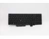 Lenovo Notebook-Tastatur CS20 P, Standard, Laptop, hintergrundbeleuchtet, schwarz, UK-Englisch für Lenovo ThinkPad P15 Gen 1 (20ST/20SU)