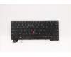 Lenovo NB_KYB CS21KBD SKTOP PMX,NBL,BK,EURO ENG für Lenovo ThinkPad X13 Gen 2 (20WK/20WL)