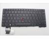 Lenovo NB_KYB CS22 FL TOP,BK-BL,LTN,BRL für Lenovo ThinkPad T14 Gen 4 (21K3/21K4)