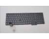 Lenovo NB_KYB CS22 NM TOP,GR-BL,LTN,SPA für Lenovo ThinkPad P16s Gen 1 (21CK/21CL)