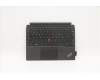 Lenovo MECH_ASM BacklitKB EuroSpanish FPR Black für Lenovo ThinkPad X12 Detachable (20UW/20UV)