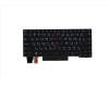 Lenovo Notebook-Tastatur COMO SK LTN, mit Hintergrundbeleuchtung, Schwarz, Thailändisches Layout für Lenovo ThinkPad X390 (20SD/20SC)