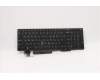 Lenovo Notebook Tastatur CM NM-CS20 LTN nicht hintergrundbeleuchtet Schwarz Ukrainisch für Lenovo ThinkPad P15s Gen 2 (20W6/20W7)