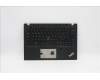 Lenovo Mechanische Baugruppe Frontabdeckung Hintergrundbeleuchtete Tastatur Italienisch UK-Layout (LTN) BF für Lenovo ThinkPad T495s (20QK/20QJ)