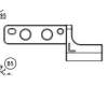 Asus UX582LV SUB HINGE BASE L für Asus ZenBook Pro 15 UX582LR