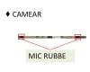 Asus NR2202RX MIC RUBBER für Asus ROG Zephyrus Duo 16 GX650RM