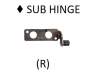 Asus NR2202RX-1A SUB HINGE R für Asus ROG Zephyrus Duo 16 GX650RM