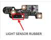 Asus GZ301VV LIGHT SENSOR RUBBER für Asus ROG Flow Z13 GZ301VF