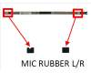 Asus GA402XY MIC RUBBER R für Asus ROG Zephyrus G14 GA402NV