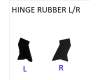 Asus GU603VV HINGE RUBBER R für Asus ROG Zephyrus G16 GU603VV