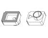Asus C424MA NTH MIC RUBBER für Asus Chromebook 14 C424MA