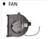 Asus B2402FBA THERMAL FAN für Asus ExpertBook B2 B2502CVA