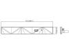 13PF01W2AP0221 Asus S340MF-1B ODD BEZEL ASSY