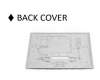 Asus M3700WUA BACK COVER WHITE für Asus M3700WUAT