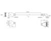Asus USB3.0 2*10P 180 TO 90,680MM für Asus ROG Strix G15DK