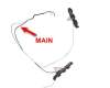Asus BR1100FKA WIFI ANTENNA MAIN für Asus ExpertBook BR1100FKA