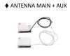 Asus M3400WUA ANTENNA MAIN+AUX für Asus A3402WBAT