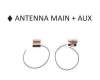 Asus B5602CBA ANTENNA MAIN+AUX 306MM 422MM für Asus ExpertBook B5 B5602CBN