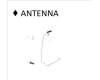 Asus B2402 WIFI AUX ANTENNA für Asus ExpertBook B2 B2402CBA