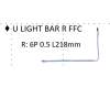 Asus G533QS U LIGHT BAR R FFC 6P 0.5 L218 für Asus ROG Strix SCAR 15 G533QS