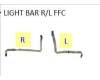 Asus G634JY LIGHT BAR R FFC 6P 114.5X3.5X0.3M für Asus ROG Strix G16 G614JI