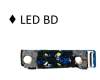 Asus FX507ZW LED BD. für Asus TUF Gaming F15 FX507ZR
