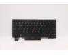 Lenovo Notebook Tastatur CMSK-CS20 Schwarz-Blau PMX Indisches Englisch für Lenovo ThinkPad X13 (20UF/20UG)