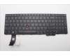 Lenovo NB_KYB CS22 NM TOP,BK-NBL,PMX,ENG für Lenovo ThinkPad P16s Gen 1 (21CK/21CL)