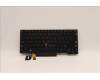 Lenovo Notebook Tastatur CMFL-CS20, Schwarz-Blau, ohne Hintergrundbeleuchtung, Arabisch für Lenovo ThinkPad P14s Gen 1 (20Y1/20Y2)