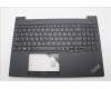 Lenovo MECH_ASM FRU KB CCV GRE (CHY) US BK für Lenovo ThinkPad E16 Gen 1 (21JU)