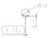 Asus ZF3 SERIES SIM TRAY NEEDLE für Asus B5404CVA