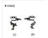 Asus X7600PC HINGE L ASM für Asus M7600RE