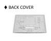 Asus M3700WUA BACK COVER BALCK für Asus M3700WUAT
