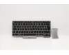 Lenovo Notebook Tastatur FRU COMO FL LTN Tastatur mit Hintergrundbeleuchtung Französisch für Lenovo ThinkPad T480s (20L7/20L8)